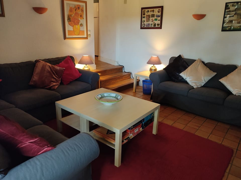 Comfortable sofas in the lounge