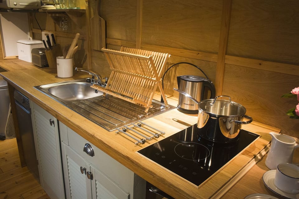 A well equipped kitchen