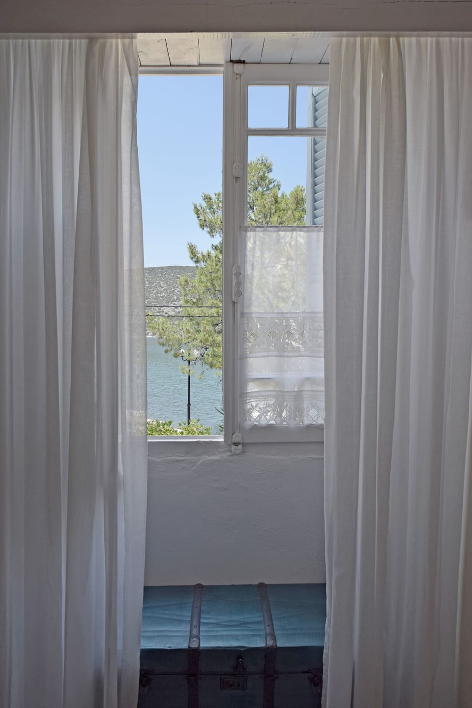 View from bedroom 1 (ground floor)