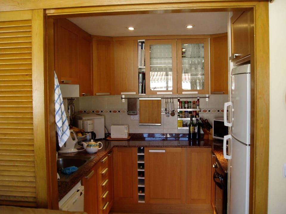 Kitchen, small but all you need