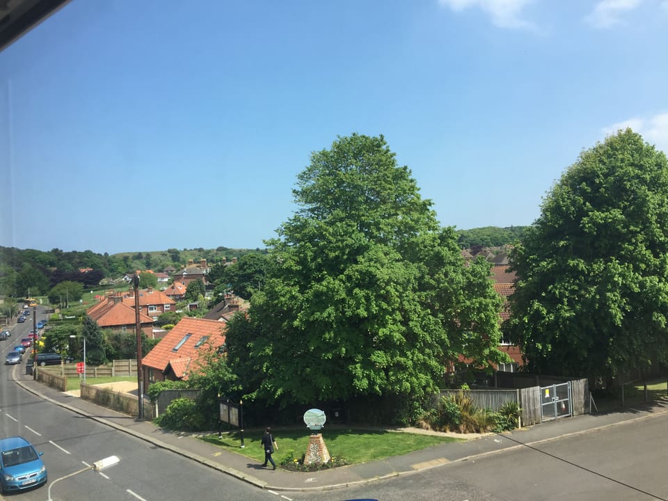 View from bedroom window