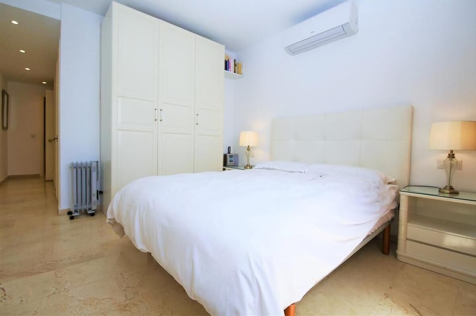 Another picutre of the master bedroom with king size bed