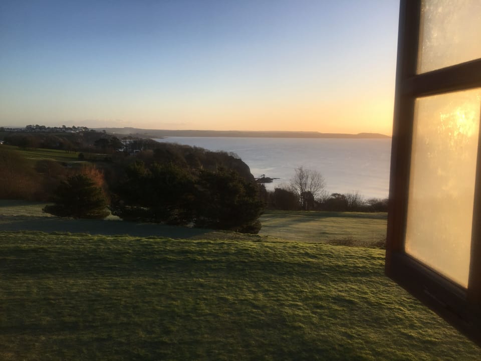 Its worth getting up at sunrise to take a photo from the bedroom window.