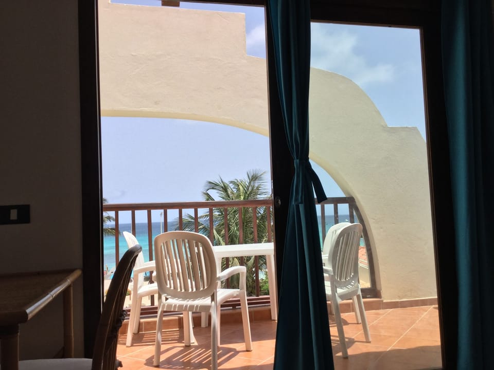 View through the new Balcony doors from inside