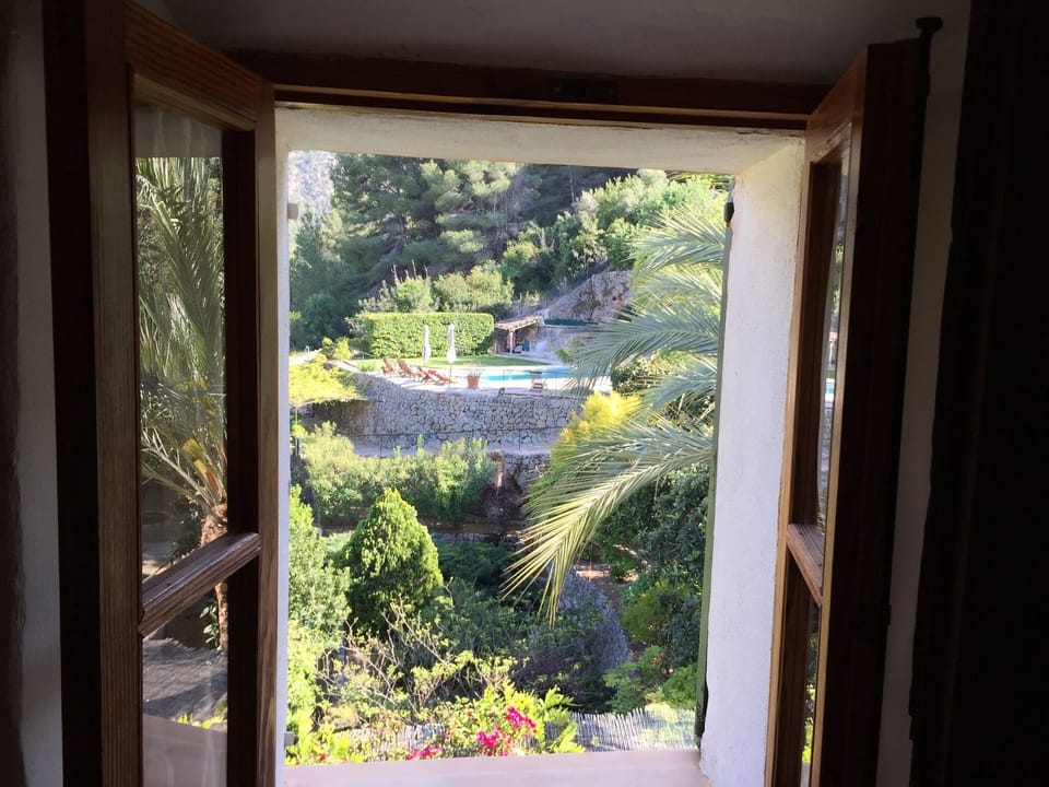 View of pool from Bedroom 3
