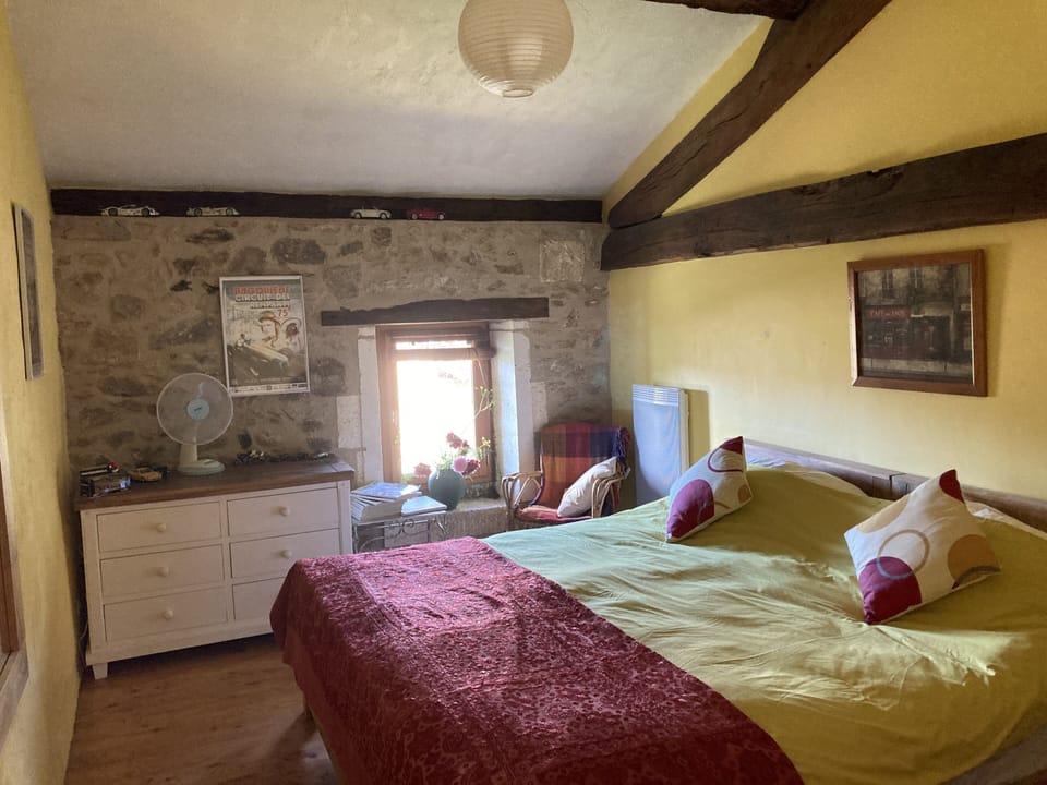 Second double (actually twin beds) in the original farmhouse