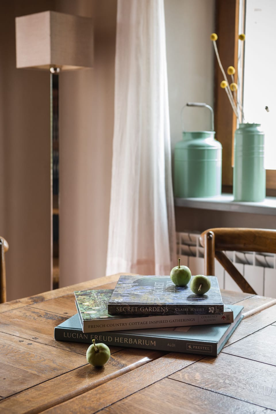 Detail of the dining room
