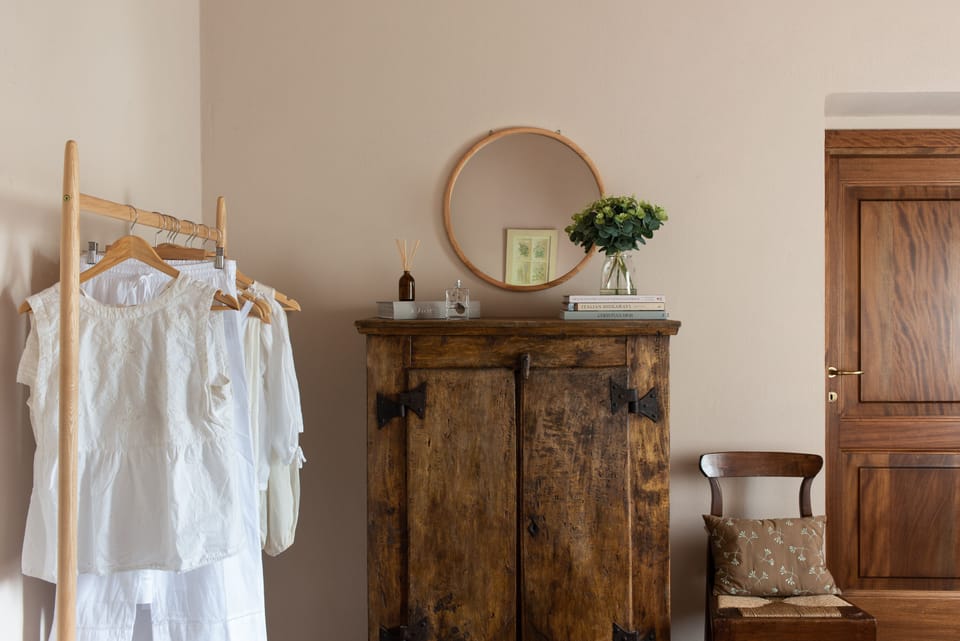 Detail of the master bedroom
