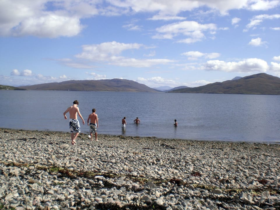 Swimming at the Braes