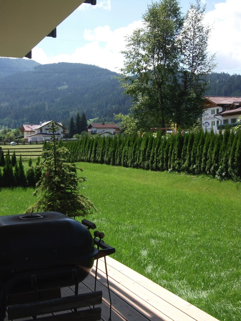 View from the deck