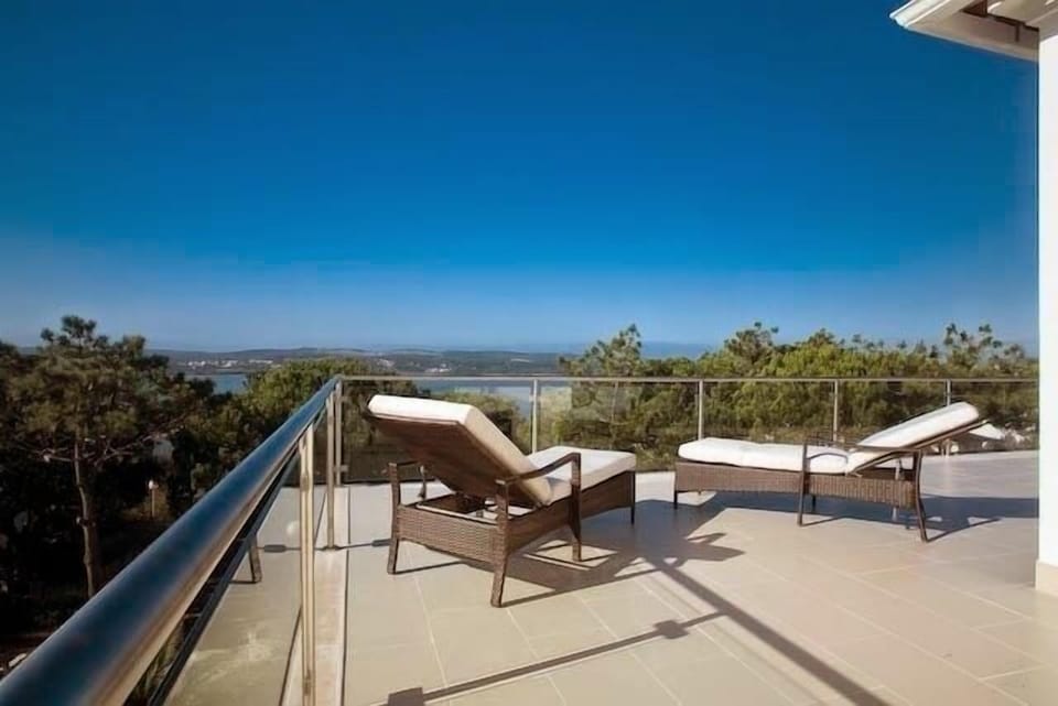 Upstairs terrace