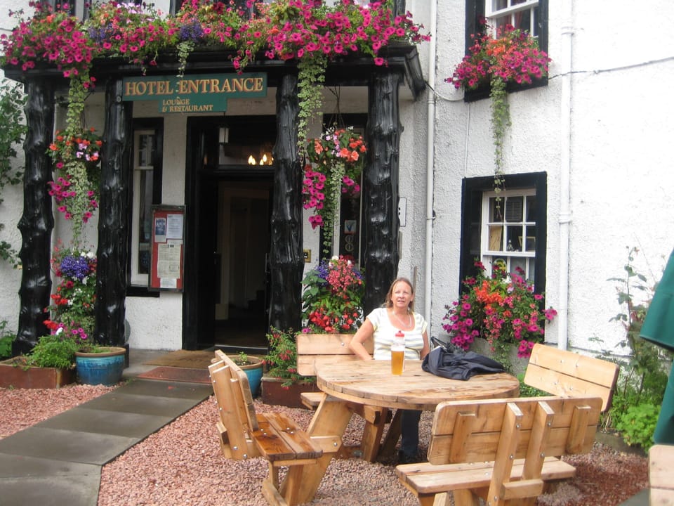 The Moulin Inn-what better place to do the xword?