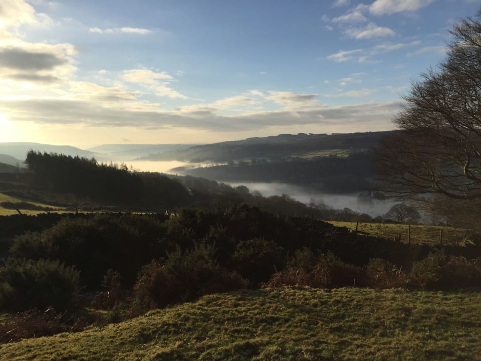 Hathersage Walking View
