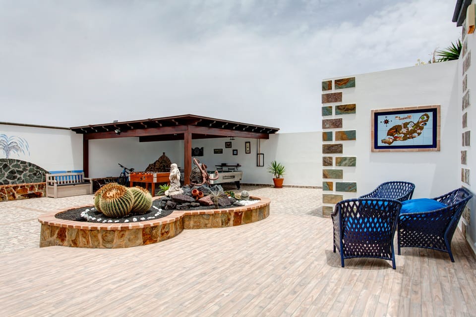 Parking space within the villa to park your rental car safely