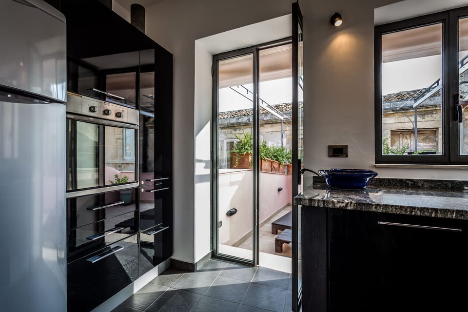 Kitchen/entrance of the terrace