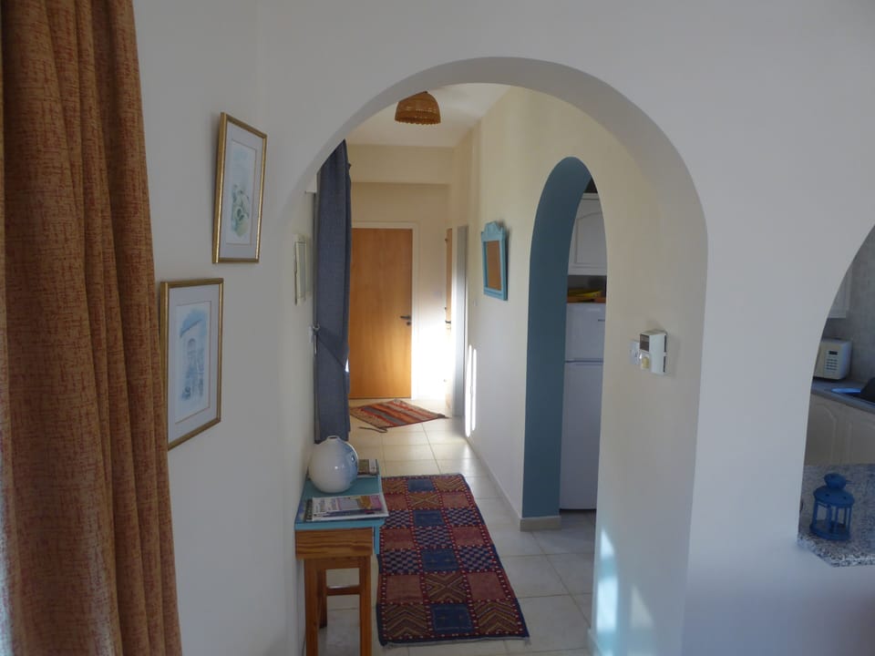 View from Lounge to Bedroom & Bathroom