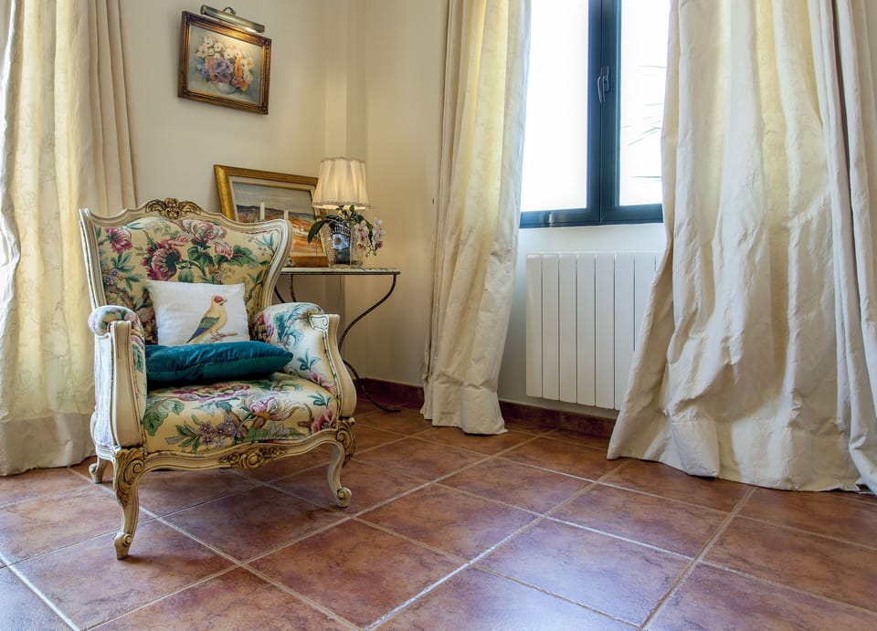 Main bedroom with bathroom in suite and private terrace like all bedrooms