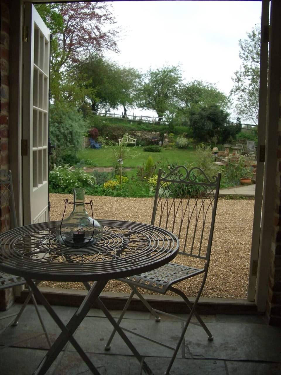 View from Barn over front garden