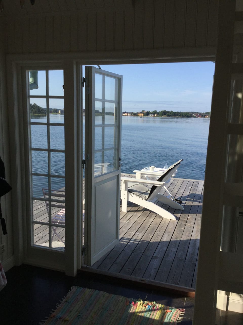 View from Sauna House