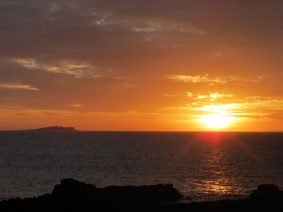 January 2014 sunrise from lounge