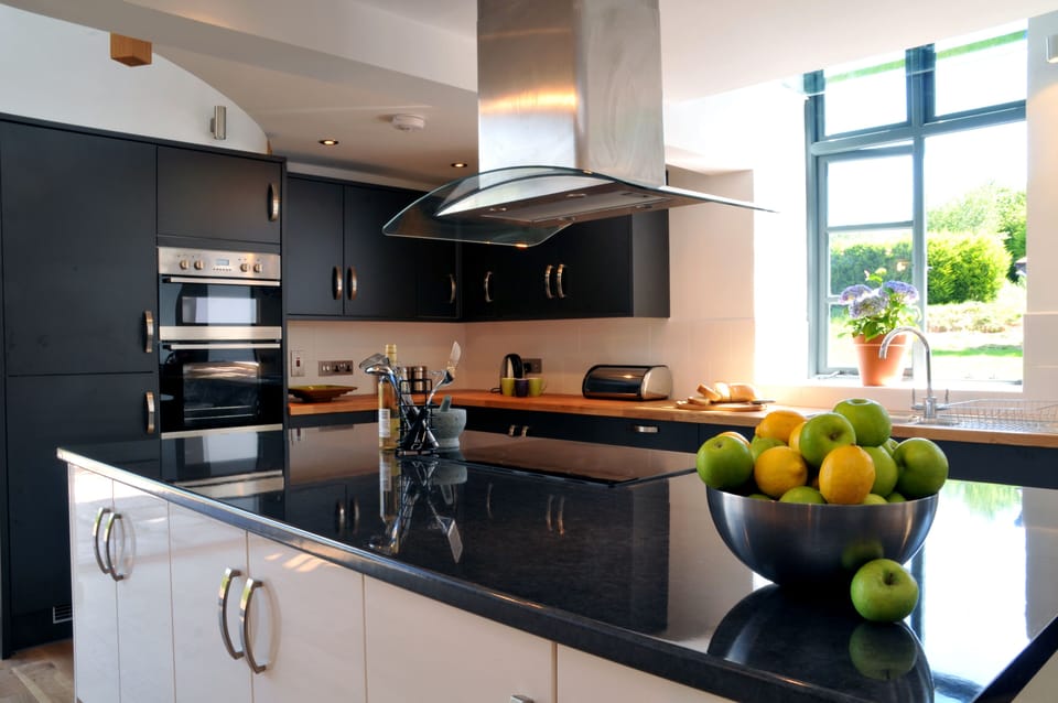 Open plan kitchen