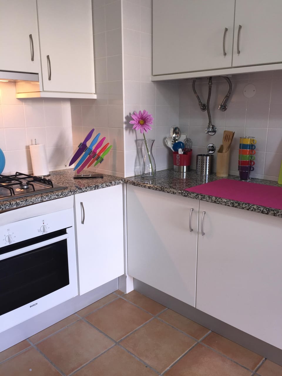 Large kitchen (leading onto utility area with Bosch appliances)