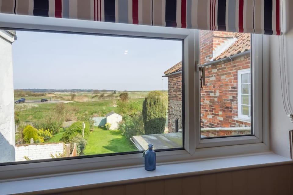 First floor: View from bedroom two
