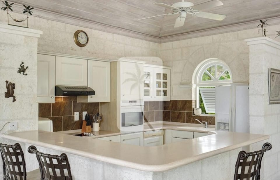 Kitchen with breakfast bar