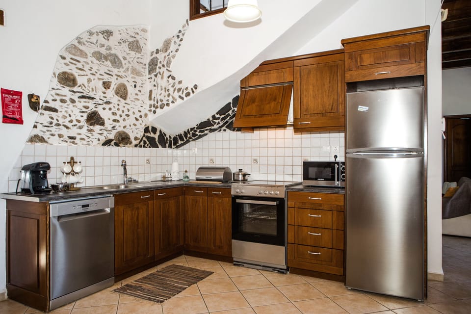Fully equipped  kitchen.
