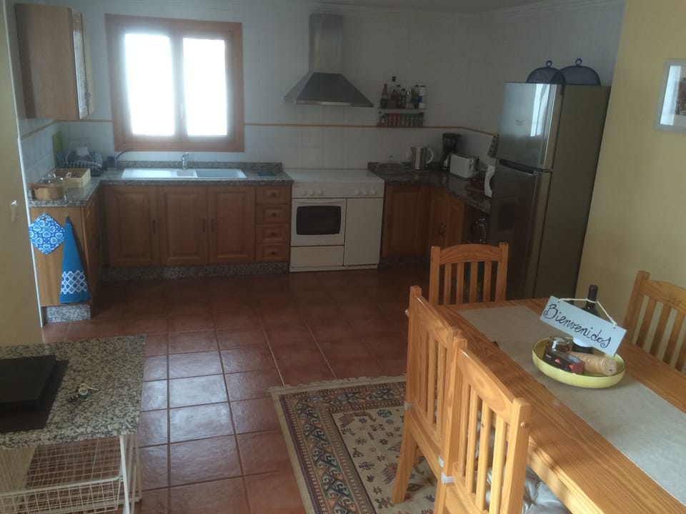 Open plan kitchen