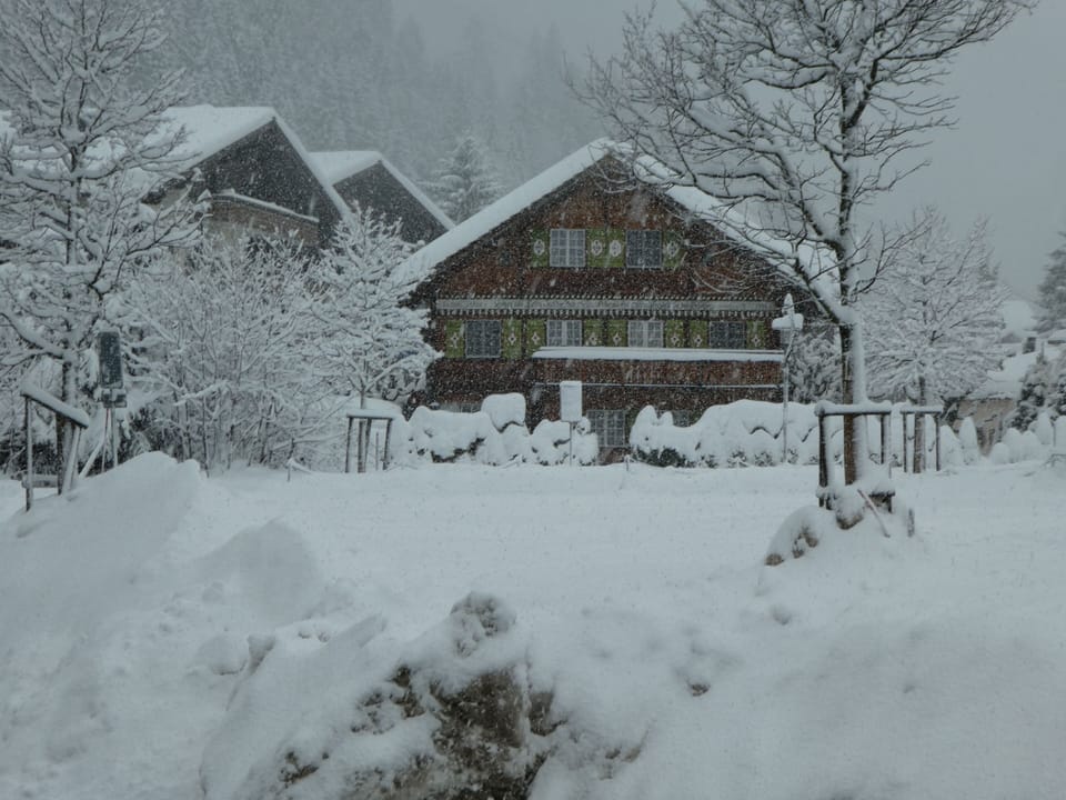 Klosters is a postcard Swiss village!