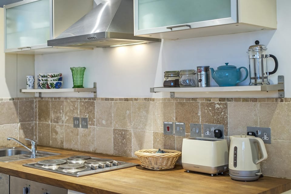 Fully equipped, modern kitchen so you can cook up a storm.
