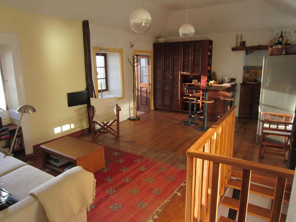 Main entrance in far corner