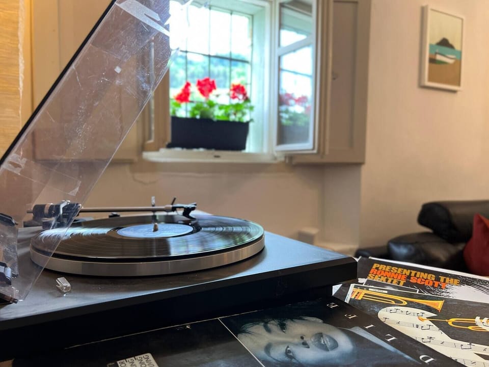 Turn back time , flicking through the house record collection.  Jazz, soul, and rock n' roll.  