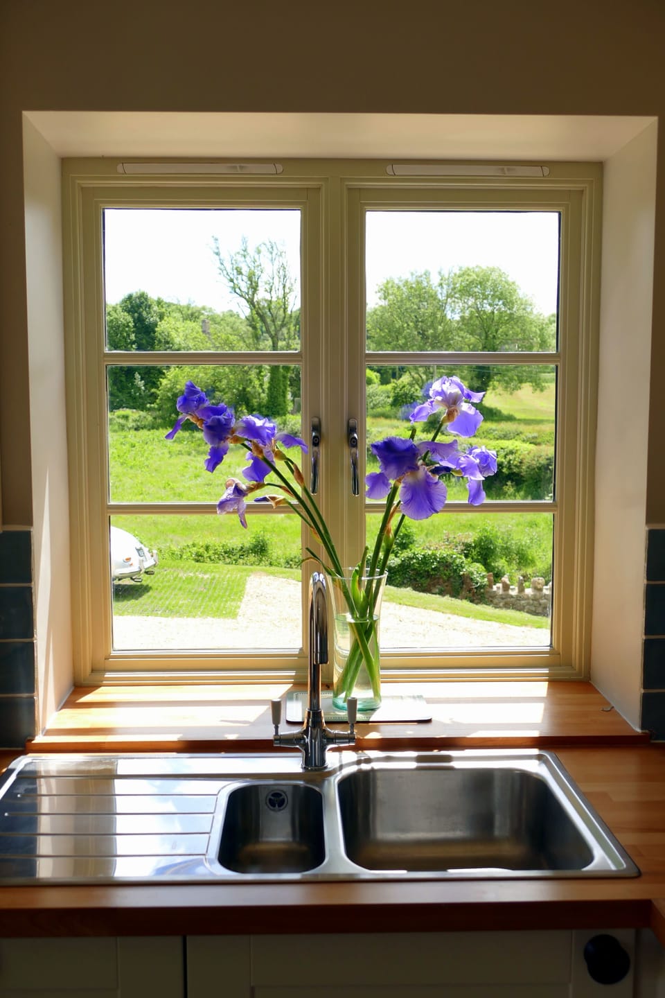 View from kitchen