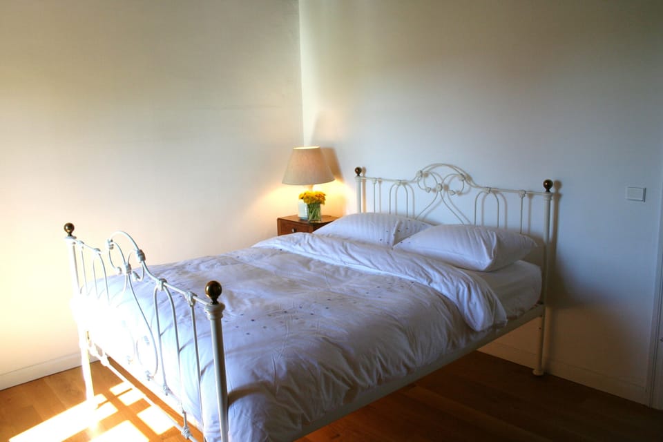 all beds are wrought iron and very comfortable and well supported mattresses