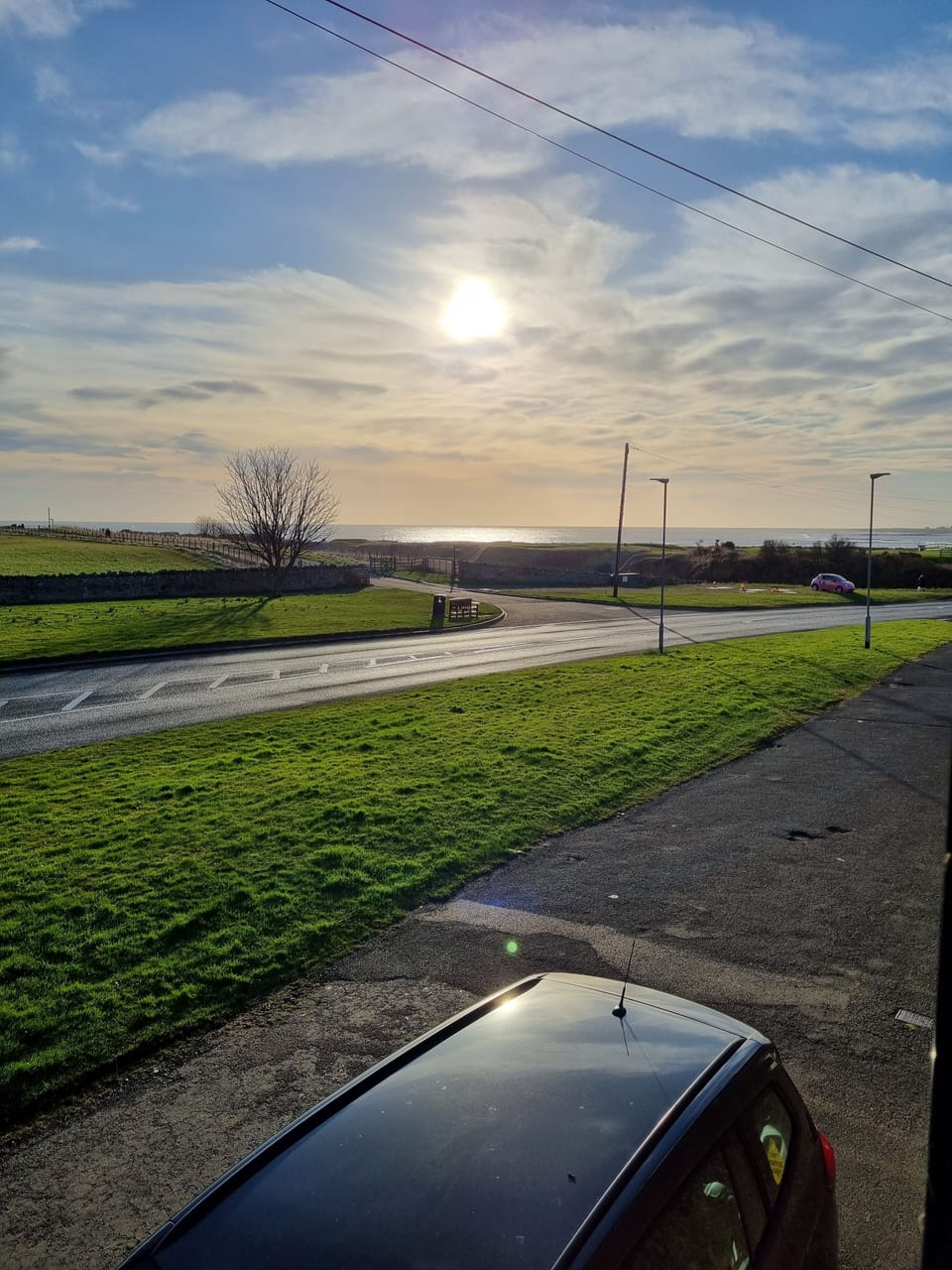 View from landing window