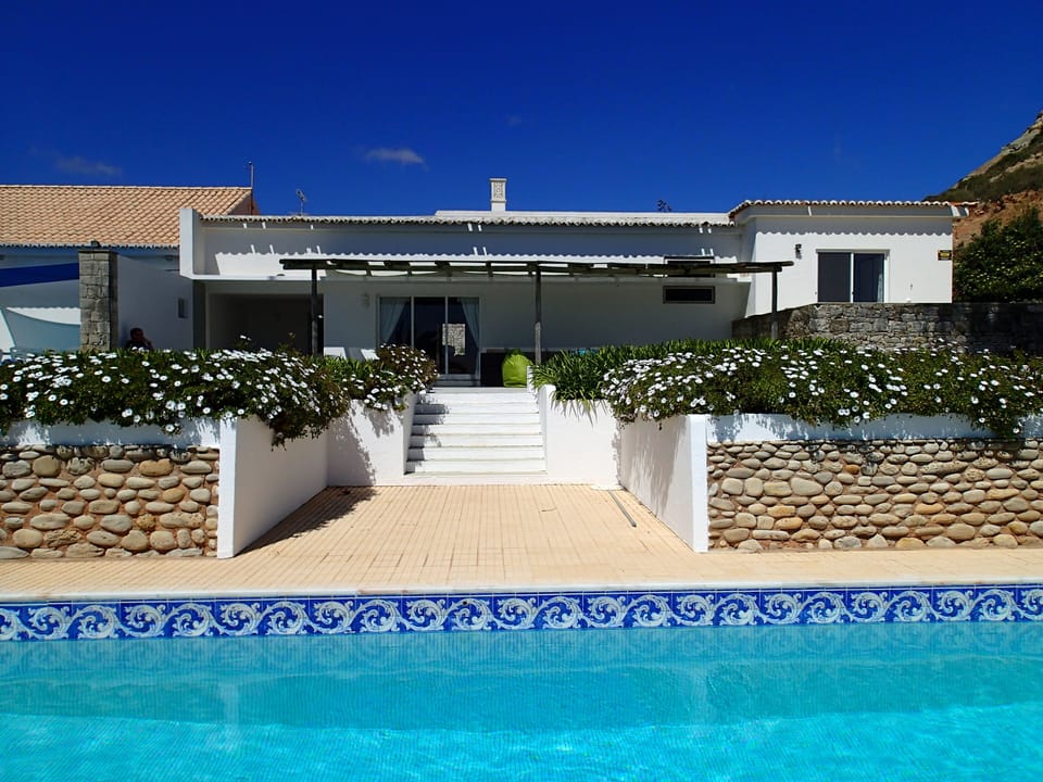 Lovely 8.5m x 5m Solar Heated Swimming Pool. Optional heat pump also available.