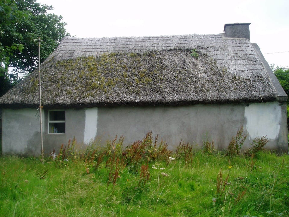 Back of the cottage before renovation
