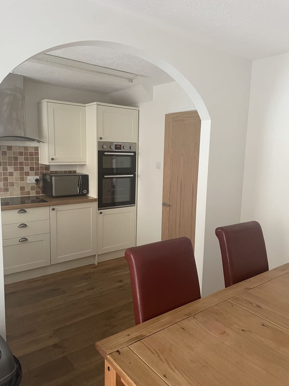 Kitchen with dining room