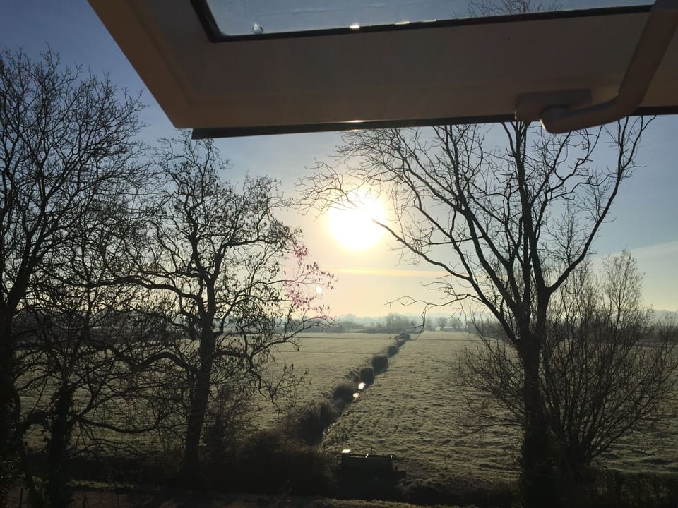 View from bedroom 4 en-suite.