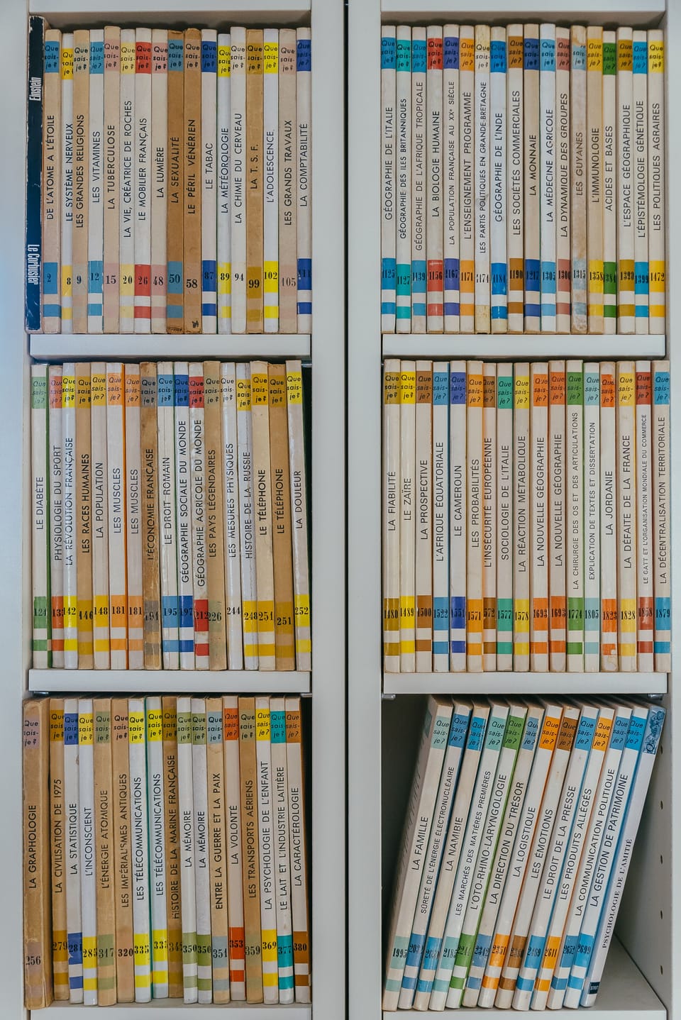 bookshelves
