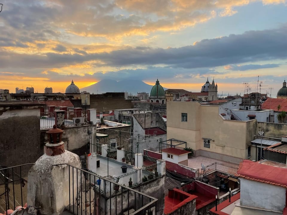 Vesuvius in the early morning