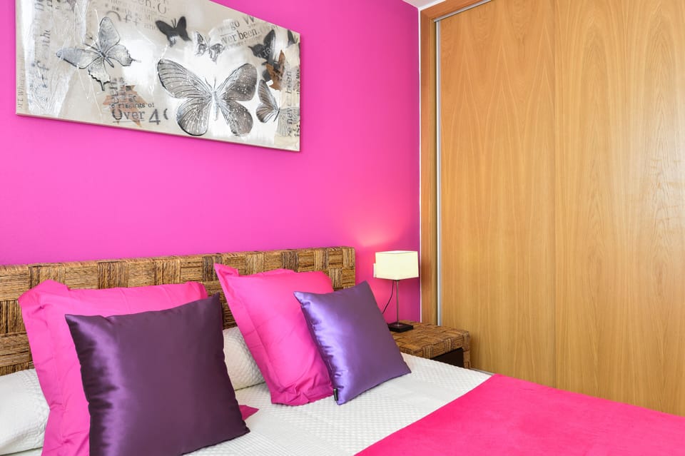 First bedroom with double bed