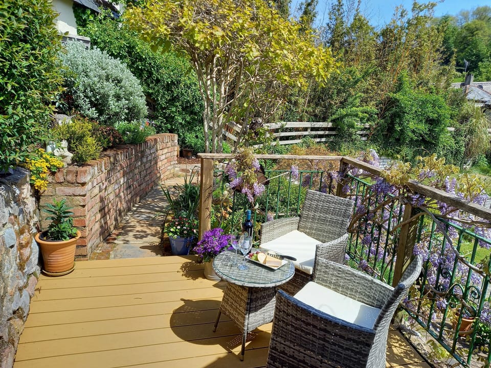 Patio, enjoy a coffee or glass of wine after a long day.
