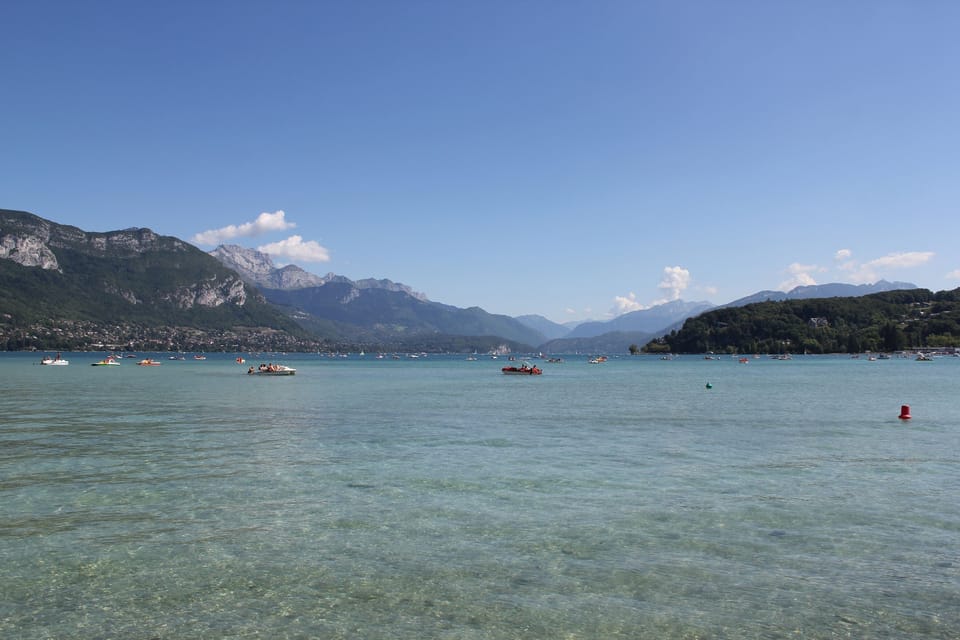 Lake Annecy - a short drive away
