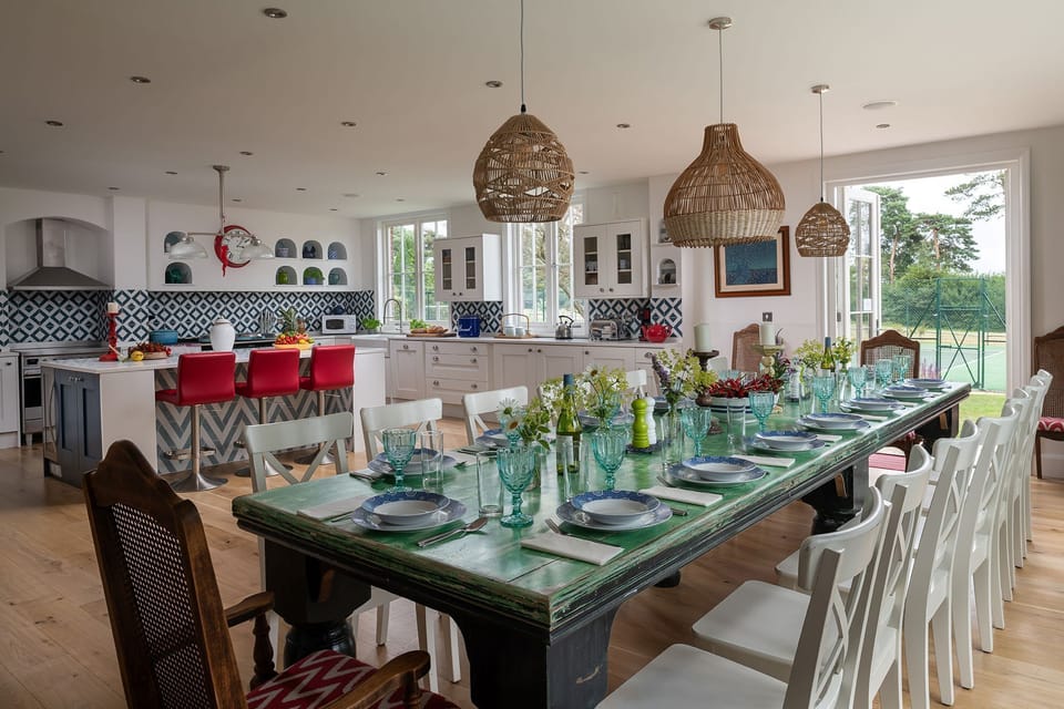 Big house dinning area