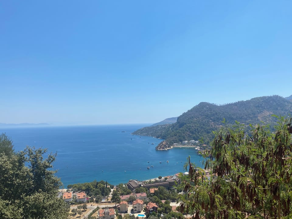 View from the swimming pool