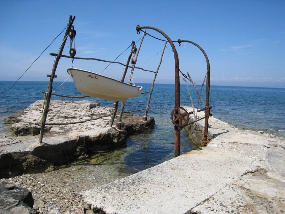 Tranquil bay close by