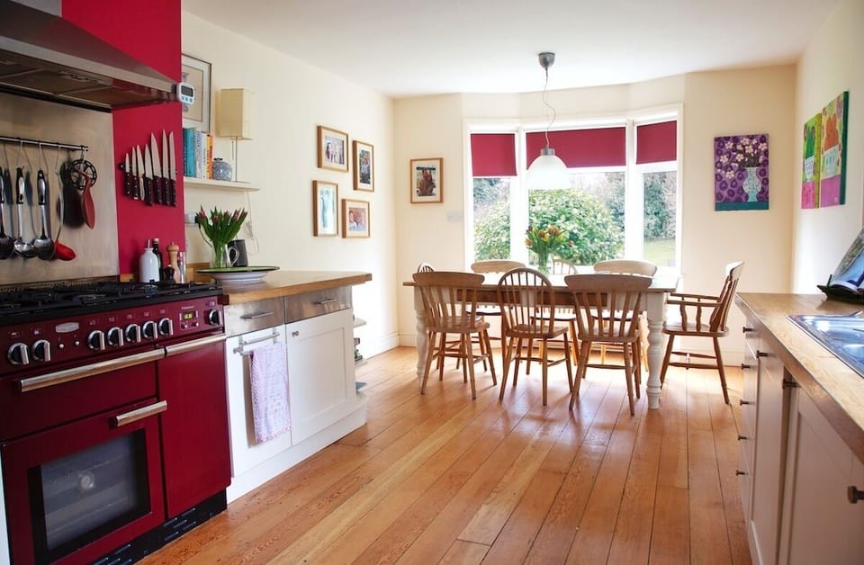 Breakfast area in the kitchen